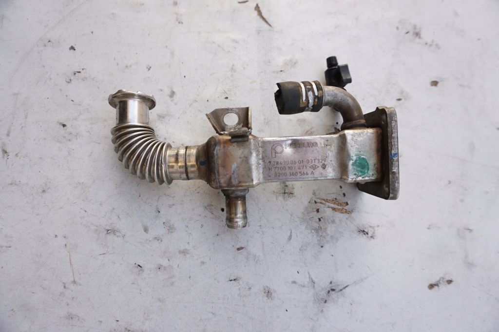 фото №1, Радиатор выхлопных газов egr 8200360566a renault scenic 2 ii 1.9 dci