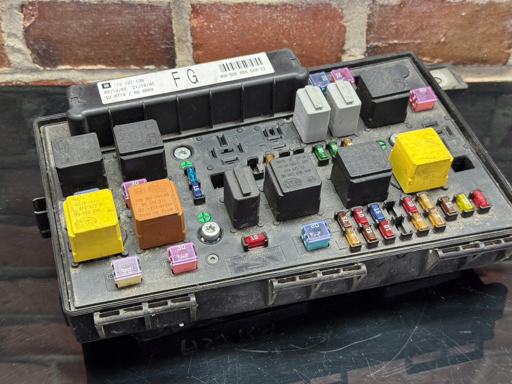 фото №1, Opel astra модуль bsi 13191130