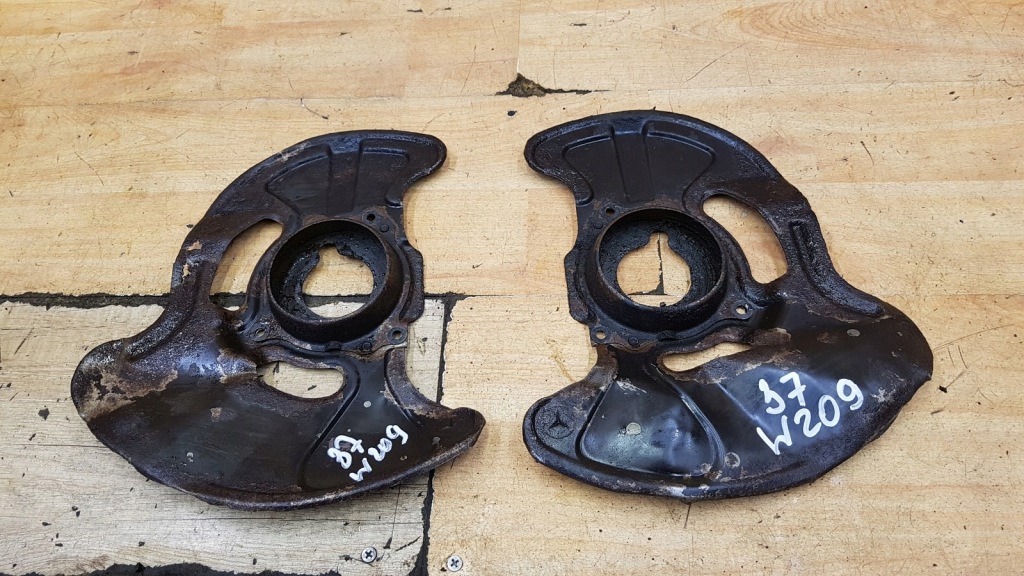 Купить Защита диск тормозной перед комплект mercedes w209