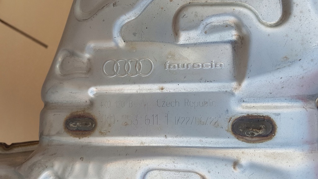 фото №7, Гаситель выхлоп конечный audi a6 c8 4k активный демонтаж