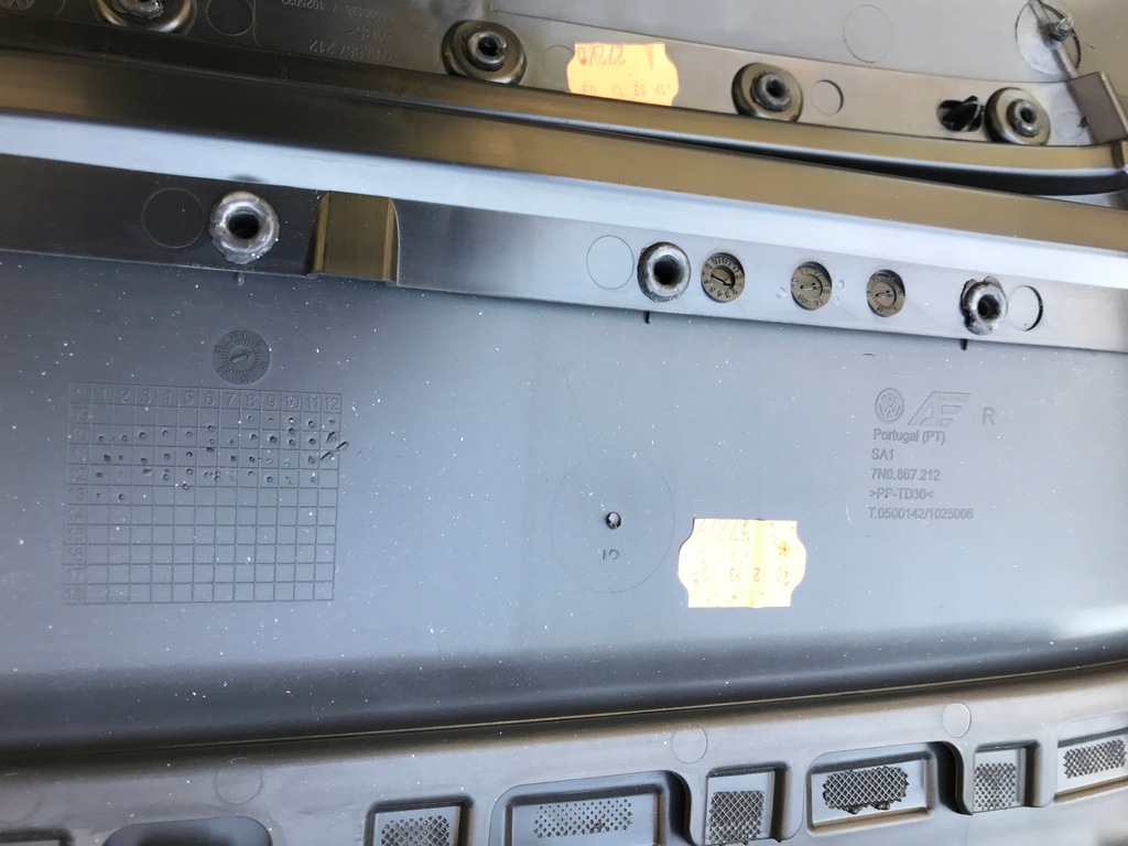 фото №5, Обшивка дверь правый задняя vw sharan