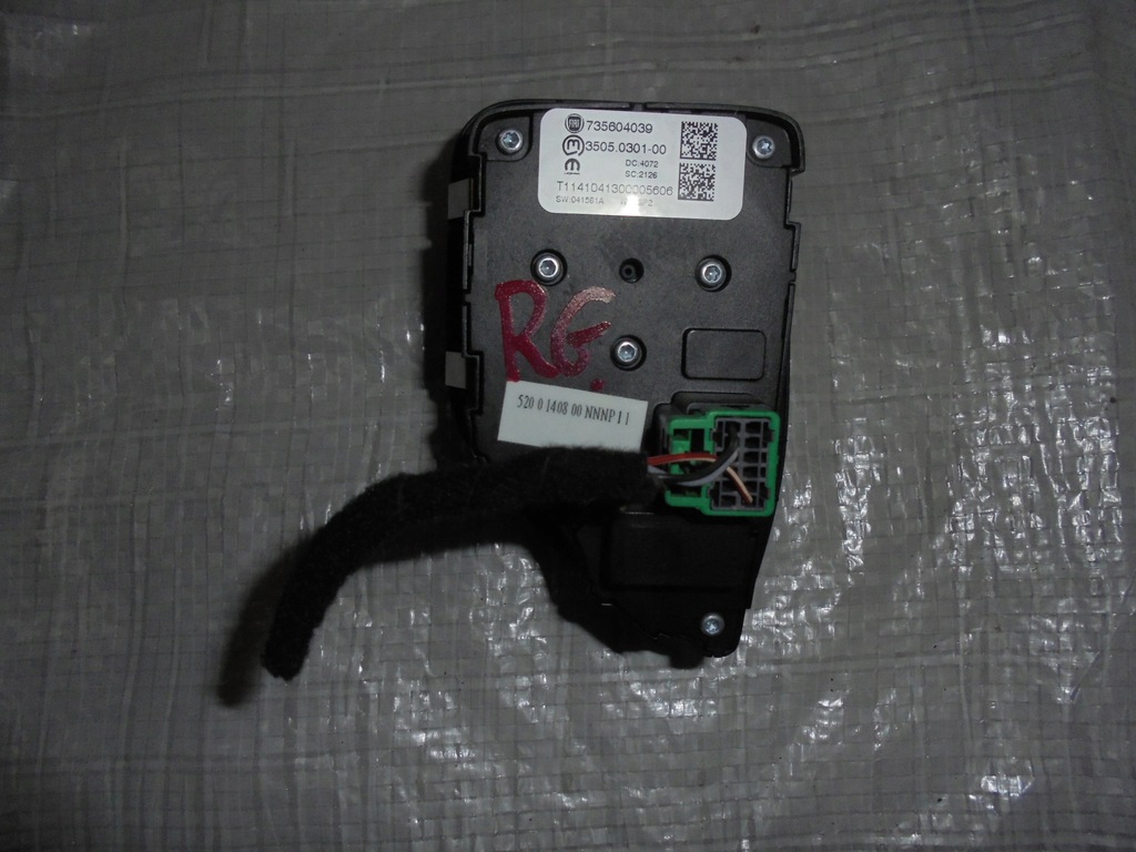 фото №2, Выключатель переключатель привода jeep renegade панель