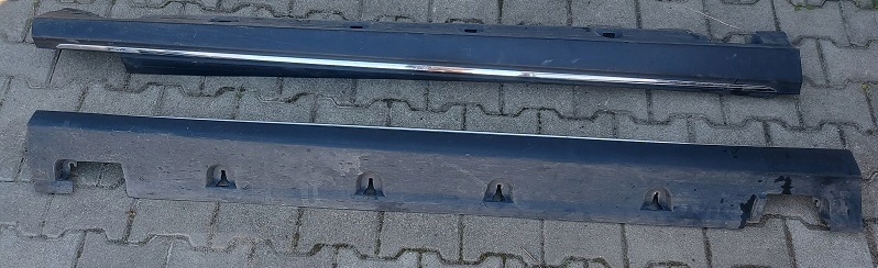 фото №1, Mercedes ml gl 166 молдинг порог порог правая хром