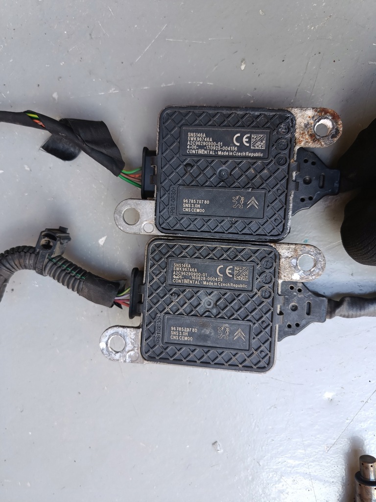 фото №7, Peugeot citroen 1.6 2.0 blue hdi датчик модуль nox 9678570780 5wk96746a