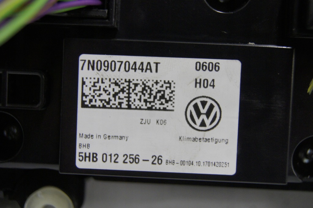 фото №7, Панель кондиционера seat alhambra ii 7n0907044at