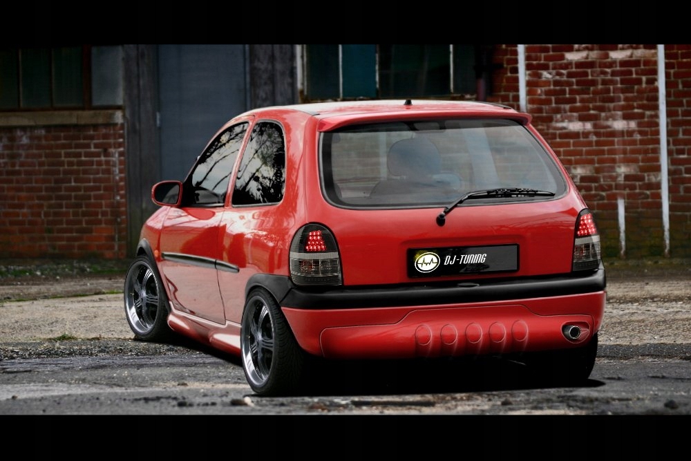 фото №1, Opel corsa b спойлер козирок dj-tuning