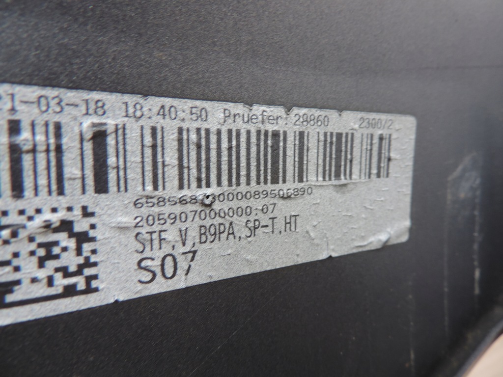 фото №9, Audi a4 b9 8w lift 2019-2022 передний бампер pdc