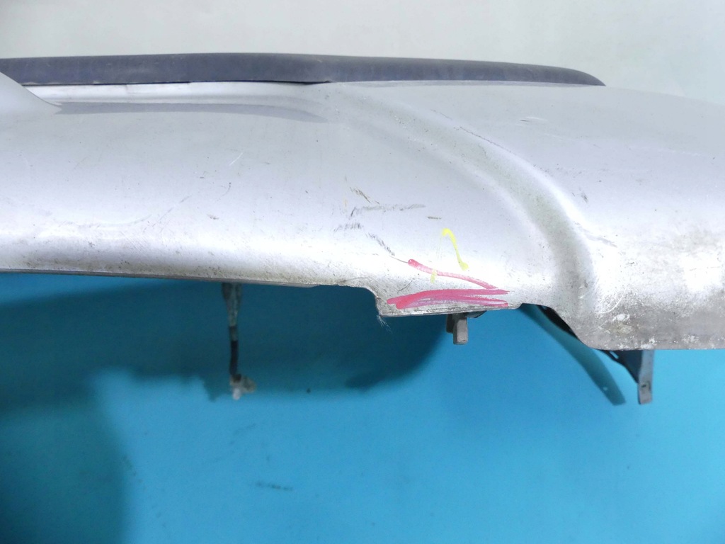 фото №12, Бампер задня peugeot 107 сріблястий 09r