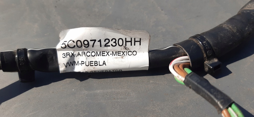 фото №4, Жгут генератора 5c0971230hh vw jetta 5c7 2017r