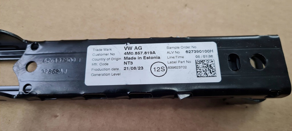 фото №11, Sq5 80a q5 lift механизм ползунок регулировки поперечина 4m0857819a a4 b9 8w q7 s5