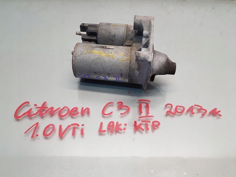 фото №1, Стартер citroen c3 ii 1.0 vti 9671530880