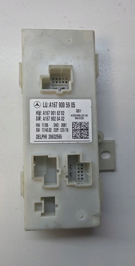 фото №1, Mercedes w167 блок керування a1679005905