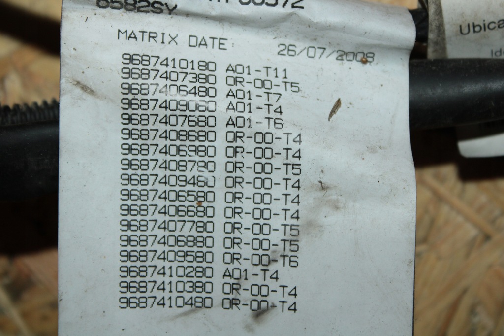 фото №7, Жгут отсек двигателя салона c4 picasso 1.6 hdi