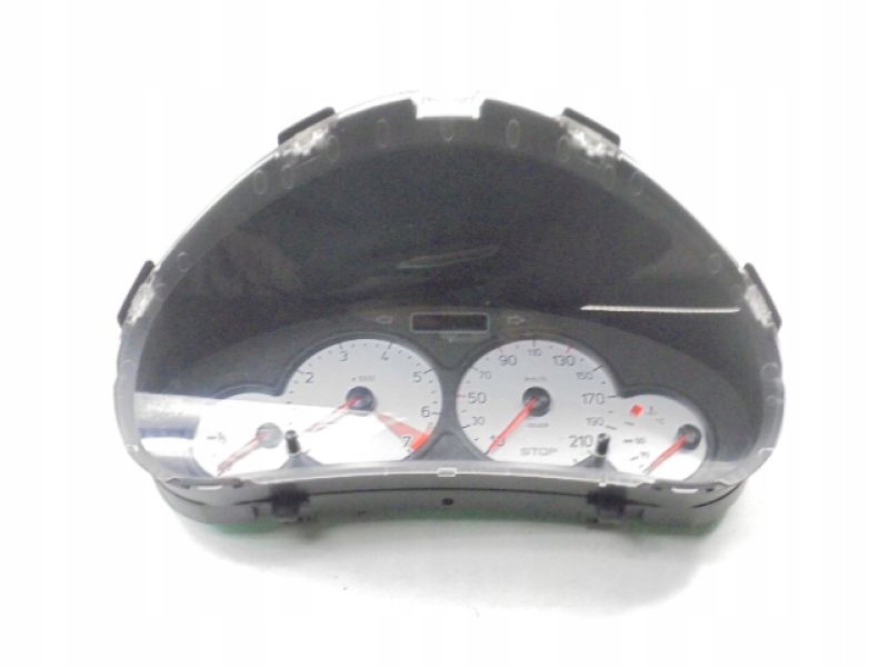 фото №7, Peugeot 206 лічильник прилади lift 1.4b 9655976380
