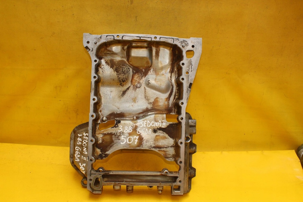 фото №8, Основание картера kia sedona ii 21520-3c100 3.8b g6da