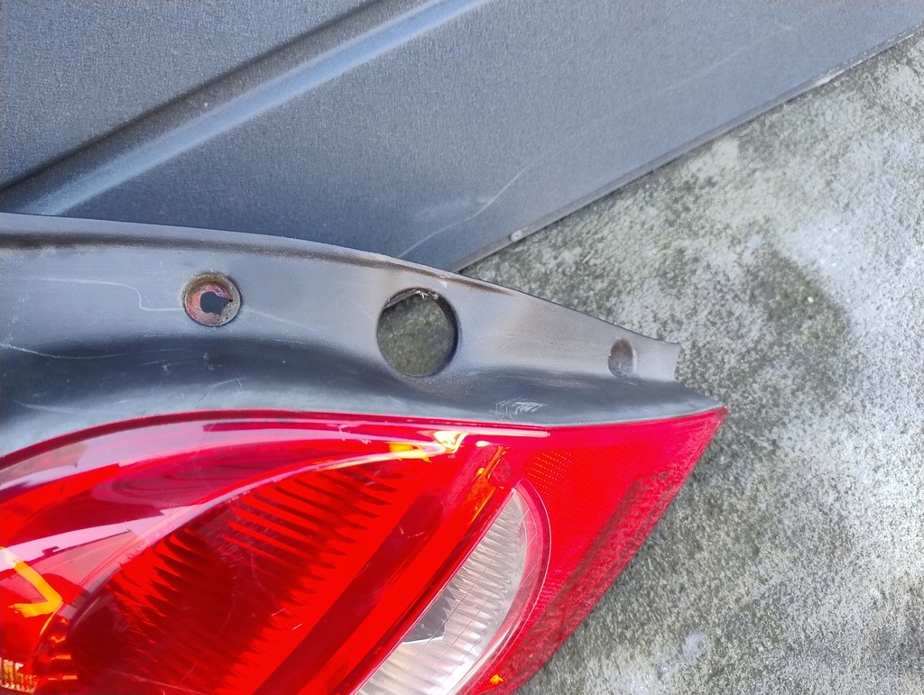 фото №4, Лампа лівий задня ліва задня renault clio iii hb