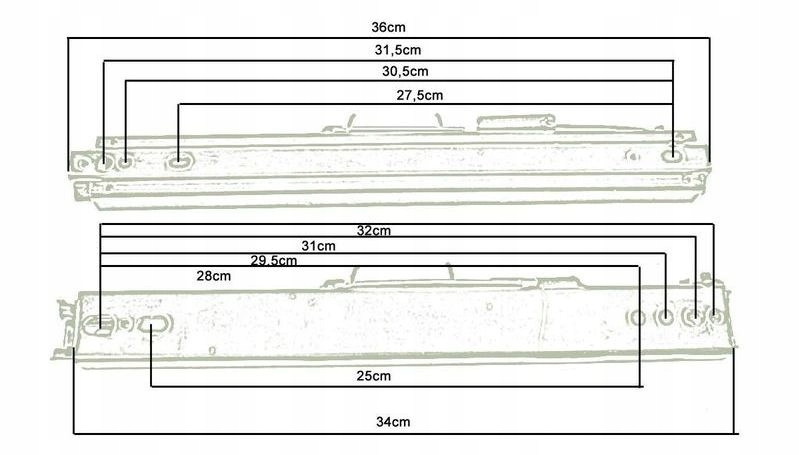 фото №12, Рейки сидіння kubełkowego спортивного універсальні подвійний з регулювання тюнінг