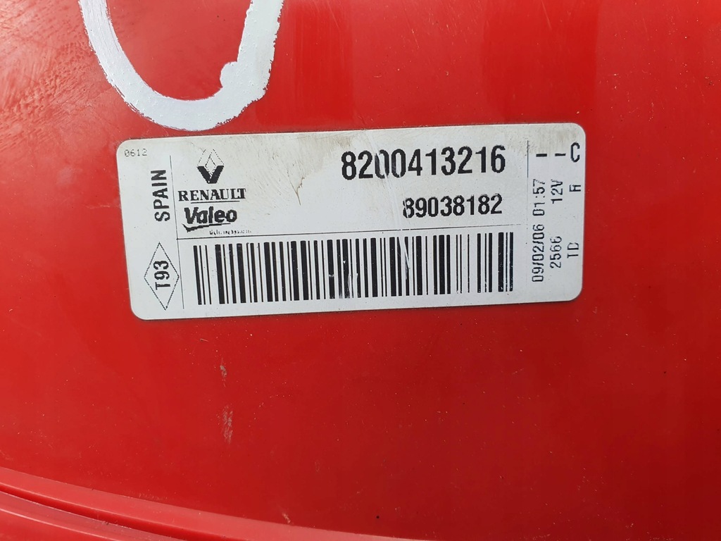 фото №2, Лампа правая задняя renault megane ii