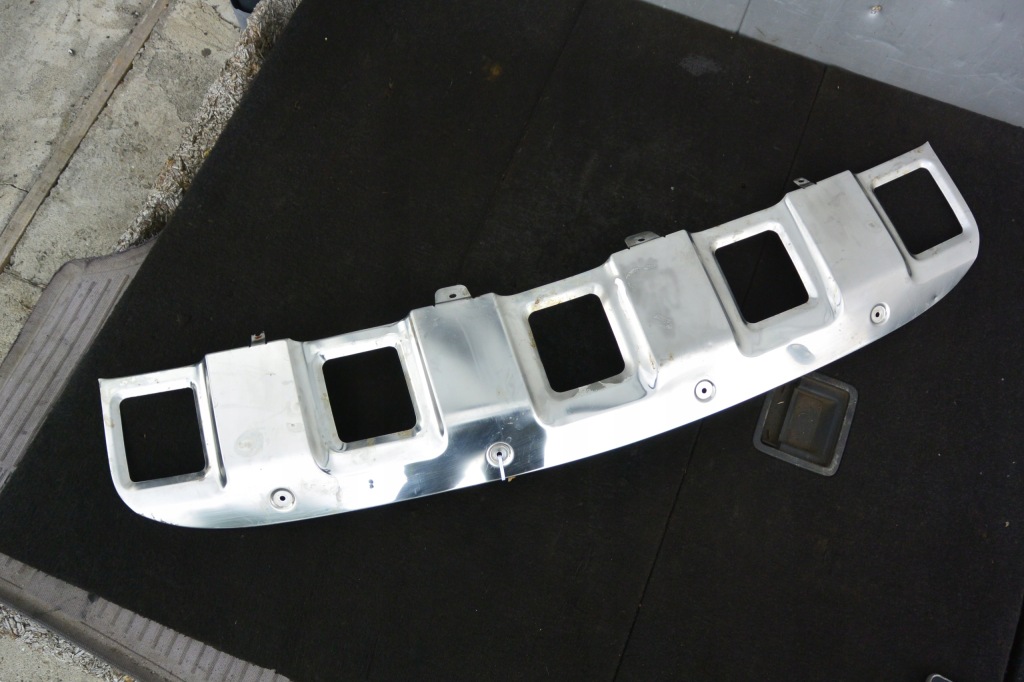 Купити Накладка бампера спойлер хром перед mercedes-benz ml-klasa w164