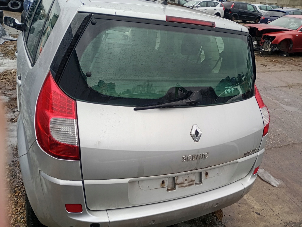 фото №1, Renault scenic ii lift fl крышка багажника задняя задняя комплектная ted69 w цвет