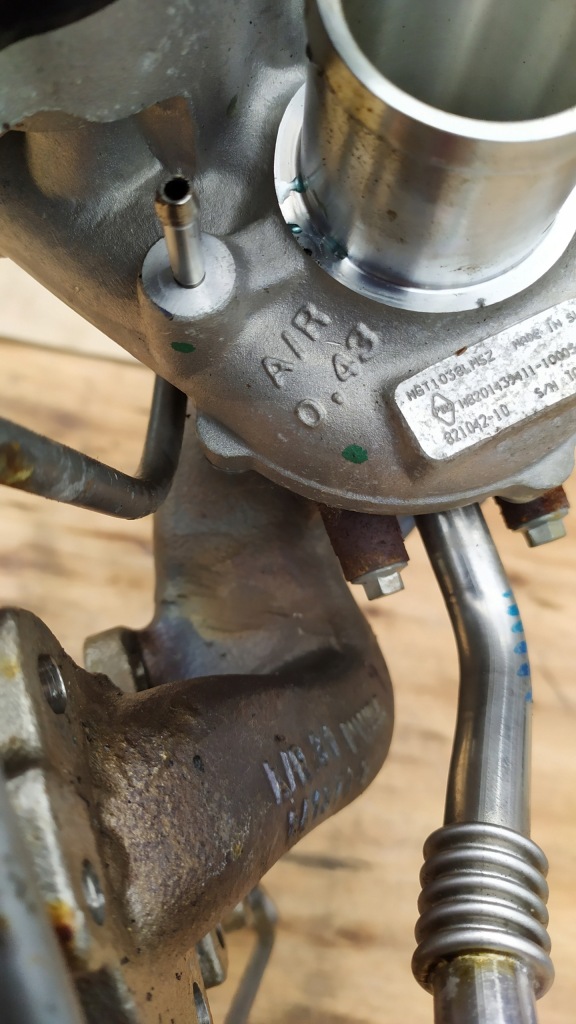 фото №5, Nissan qashqai j11 1.2 турбонагнетатель hb201439411