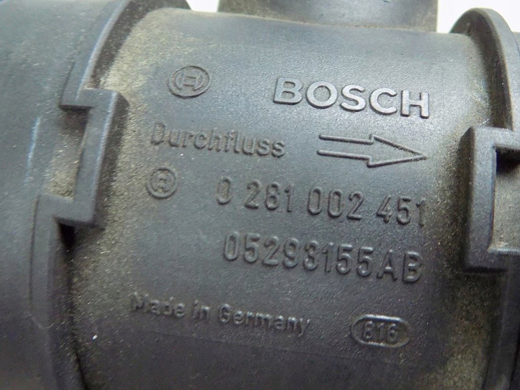 Chrysler voyager 3 2.8 витратомір 0281002451 Недорого