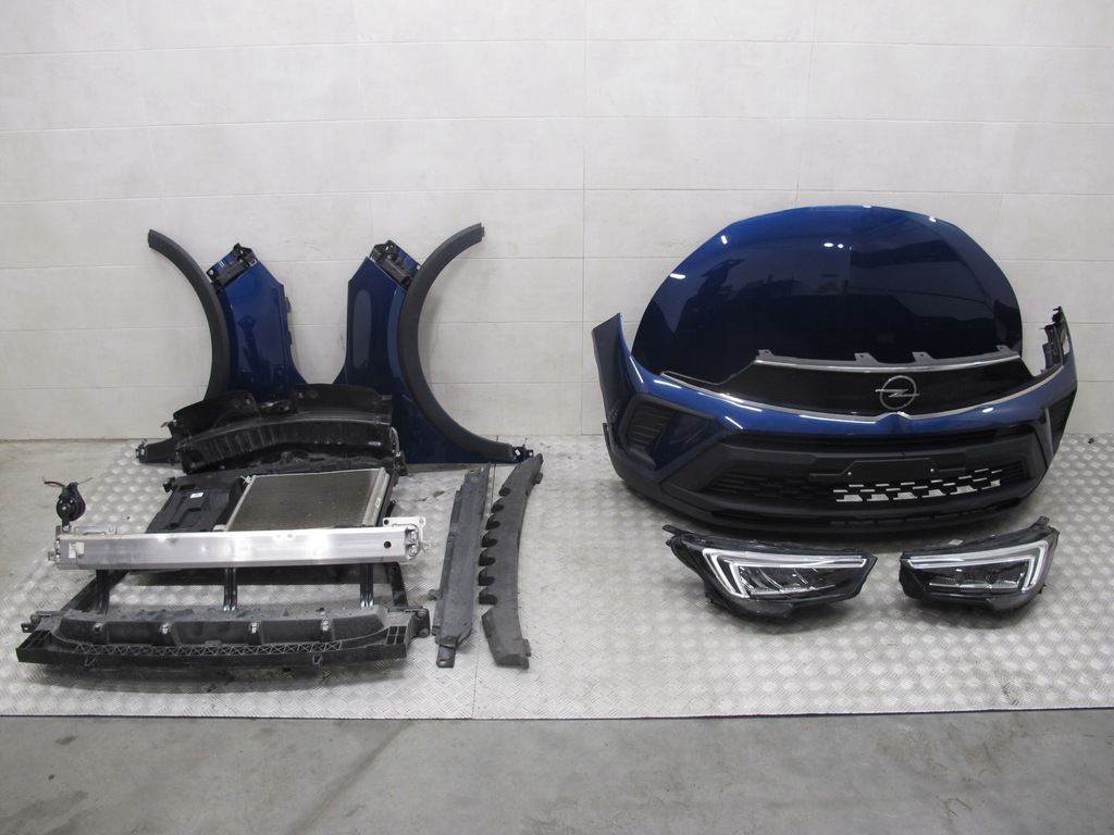 фото №1, Opel crossland kompletny перед комплект радіатор капот балка pas передній 20-