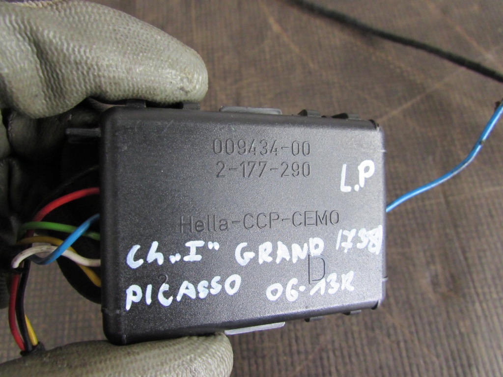 Модуль освітлення 2177290 лівий перед citroen c4 grand picasso 06-13 r. Оригінал