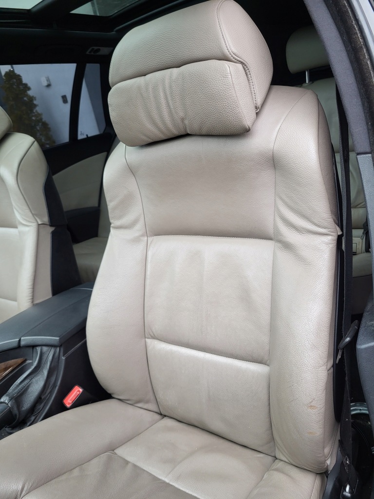 фото №5, Bmw e61 06r сидіння заднє сидіння обшивки комфорт шкіра обшивки europa dakota