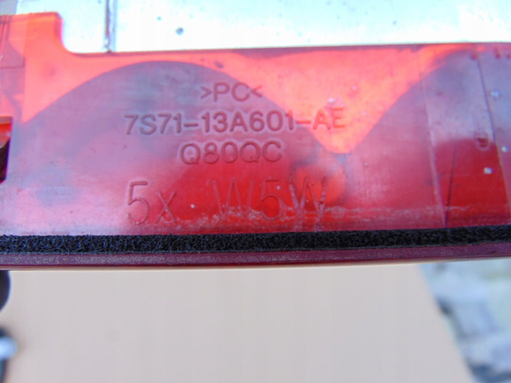 фото №3, Третій світло стоп-сигнал ford mondeo mk4 hb