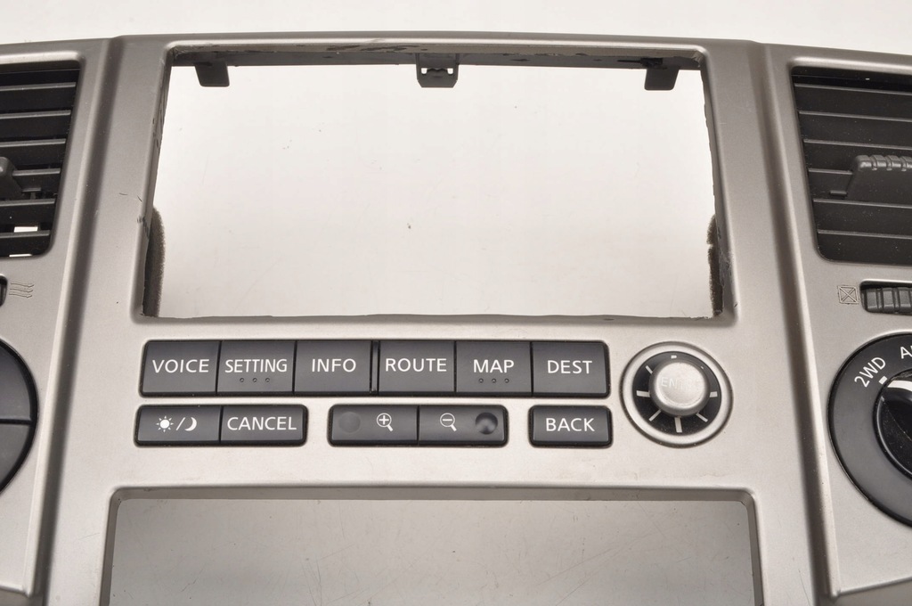 фото №3, Nissan x-trail t30 рамка панель обдув радіо 28395eq301