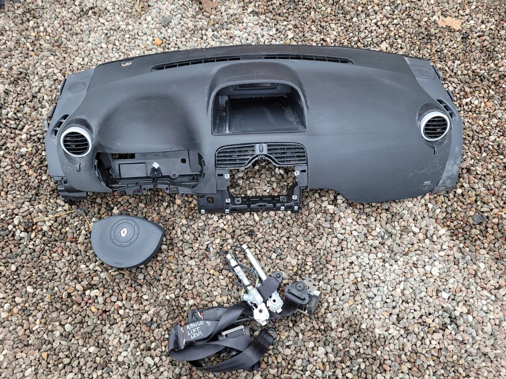 фото №1, Панель приладів приладова панель приладів консоль renault kangoo ii iii ремені подушка