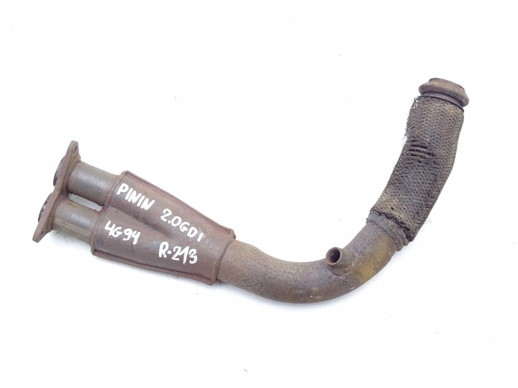 фото №1, Mitsubishi pajero pinin 00-07 2.0 gdi труба выхлопная