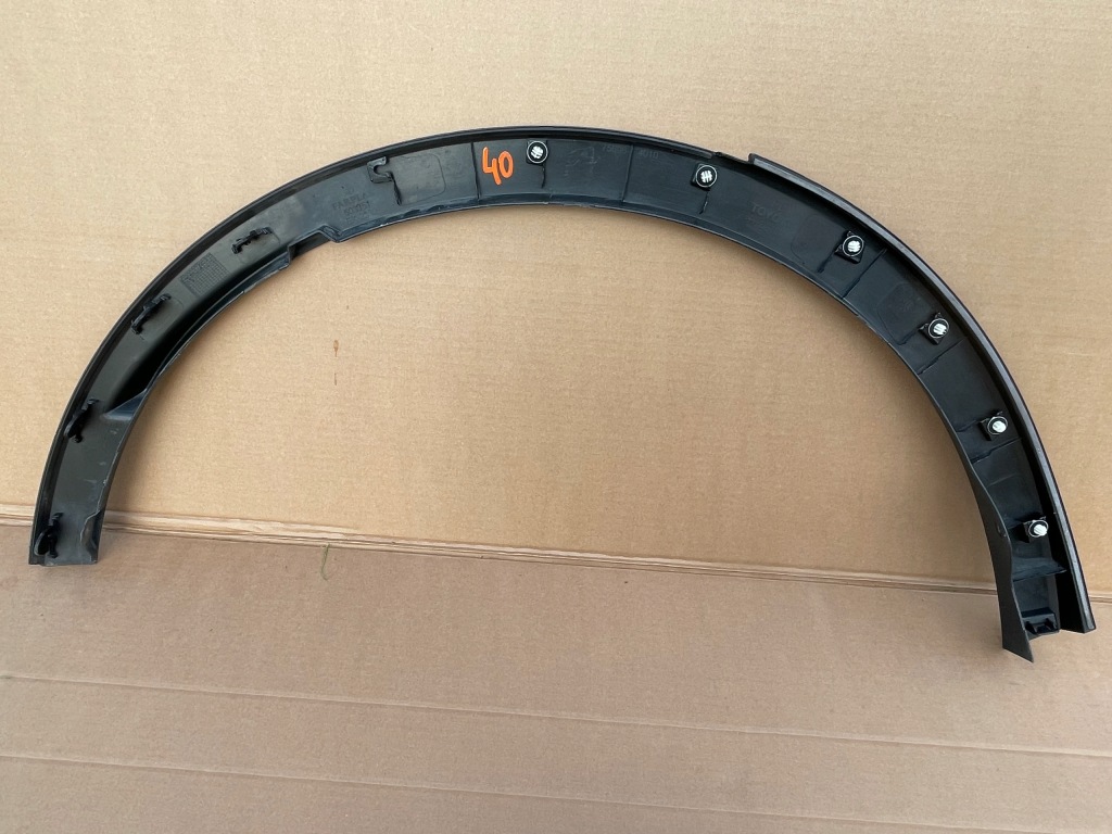 фото №5, Toyota ch-r левая молдинг крыла задняя задняя