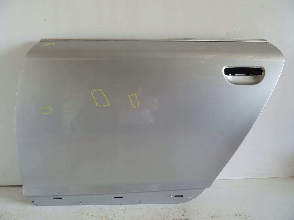 фото №1, Ліва задні двері audi a6 c6 колір сріблястий