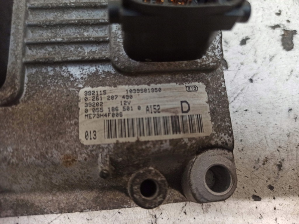 фото №11, Fiat albea 1.2 03r бортовий комп'ютер двигуна 0261207490