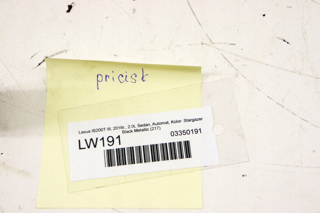 фото №5, Lw191 lexus is iii панель переключатель esp