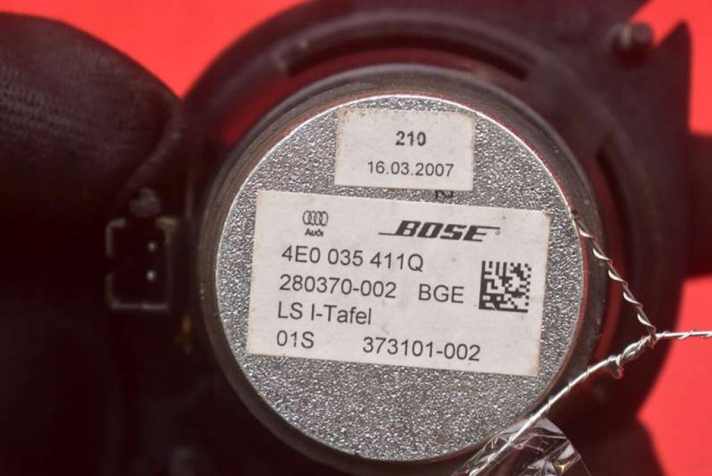 фото №7, Динамик консоли 4e0035411q audi a8 d3 05-07