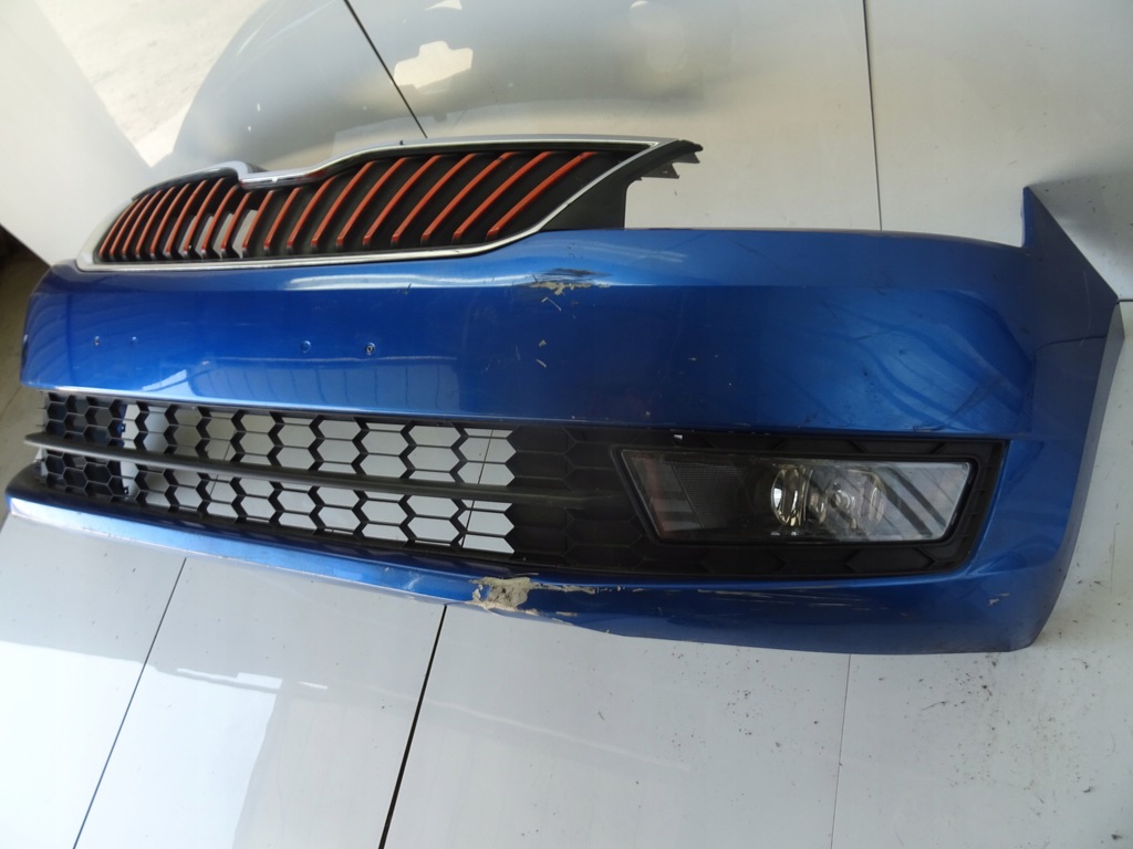 фото №4, Бампер перед skoda rapid оригинал