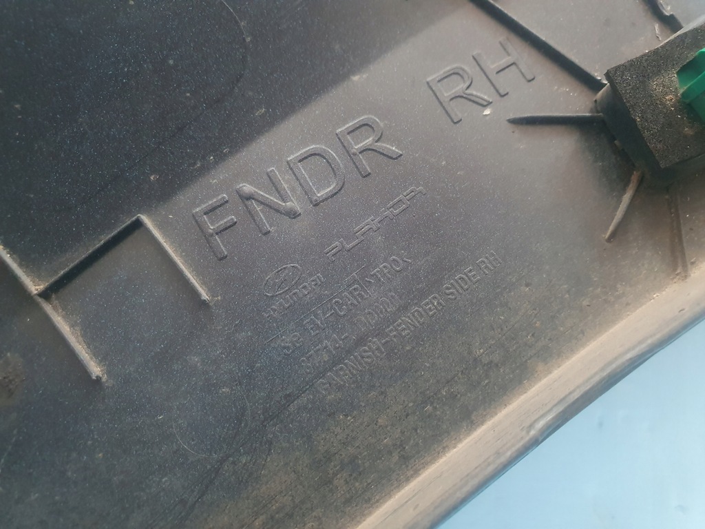 фото №4, Молдинг крыла hyundai kona правая перед передняя