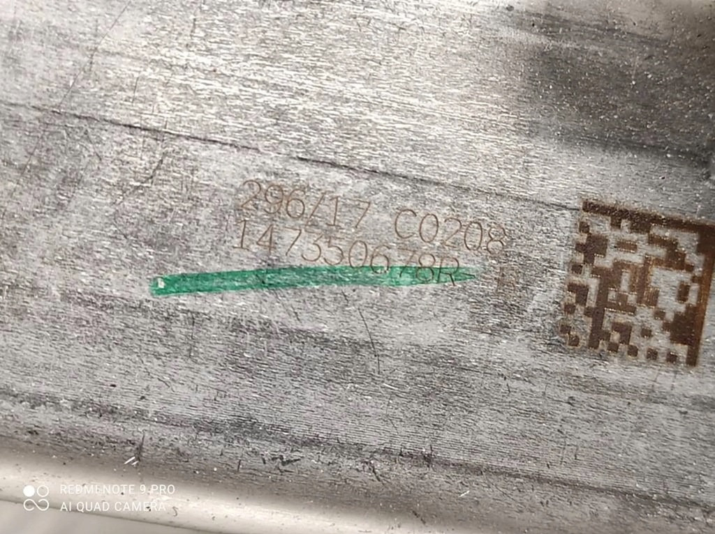 фото №9, Радиатор радиатор выхлопных газов egr fiat talento nissan nv300 1.6 dci