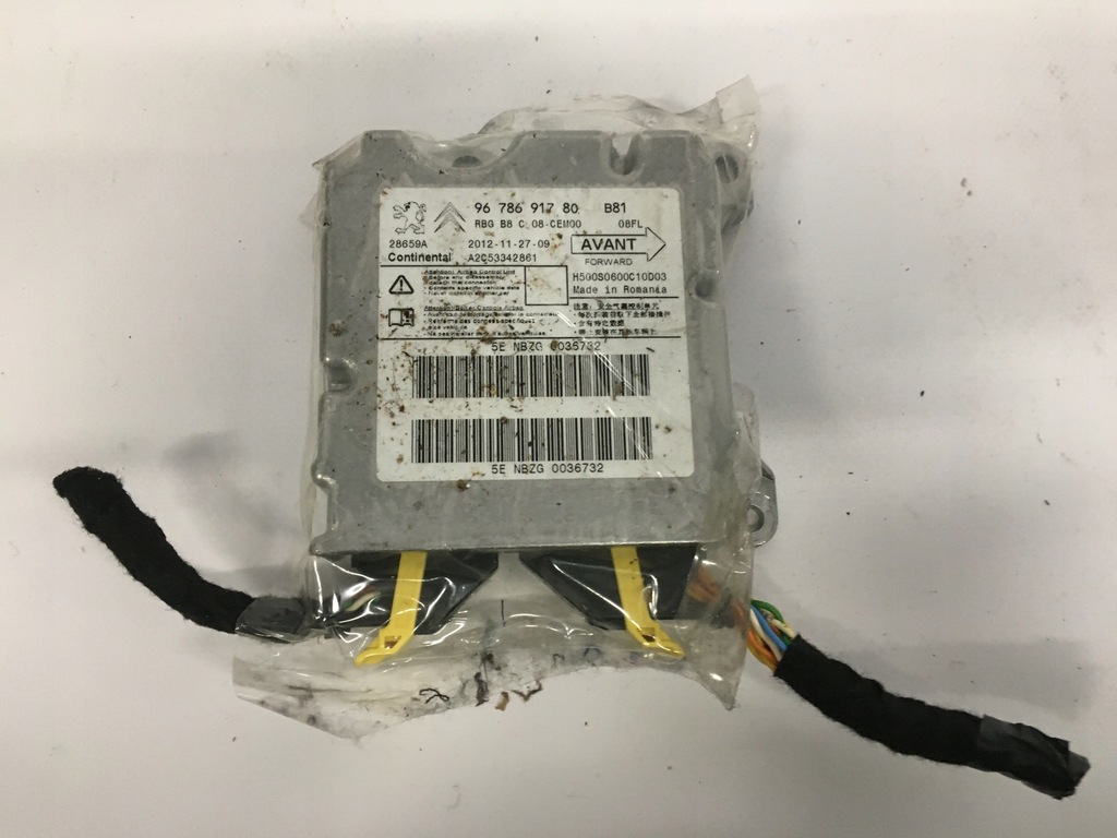 фото №1, Датчик подушка безопасности подушек citroen ds5