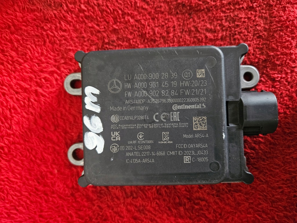 фото №1, Mercedes модуль радара distronic a0009002839