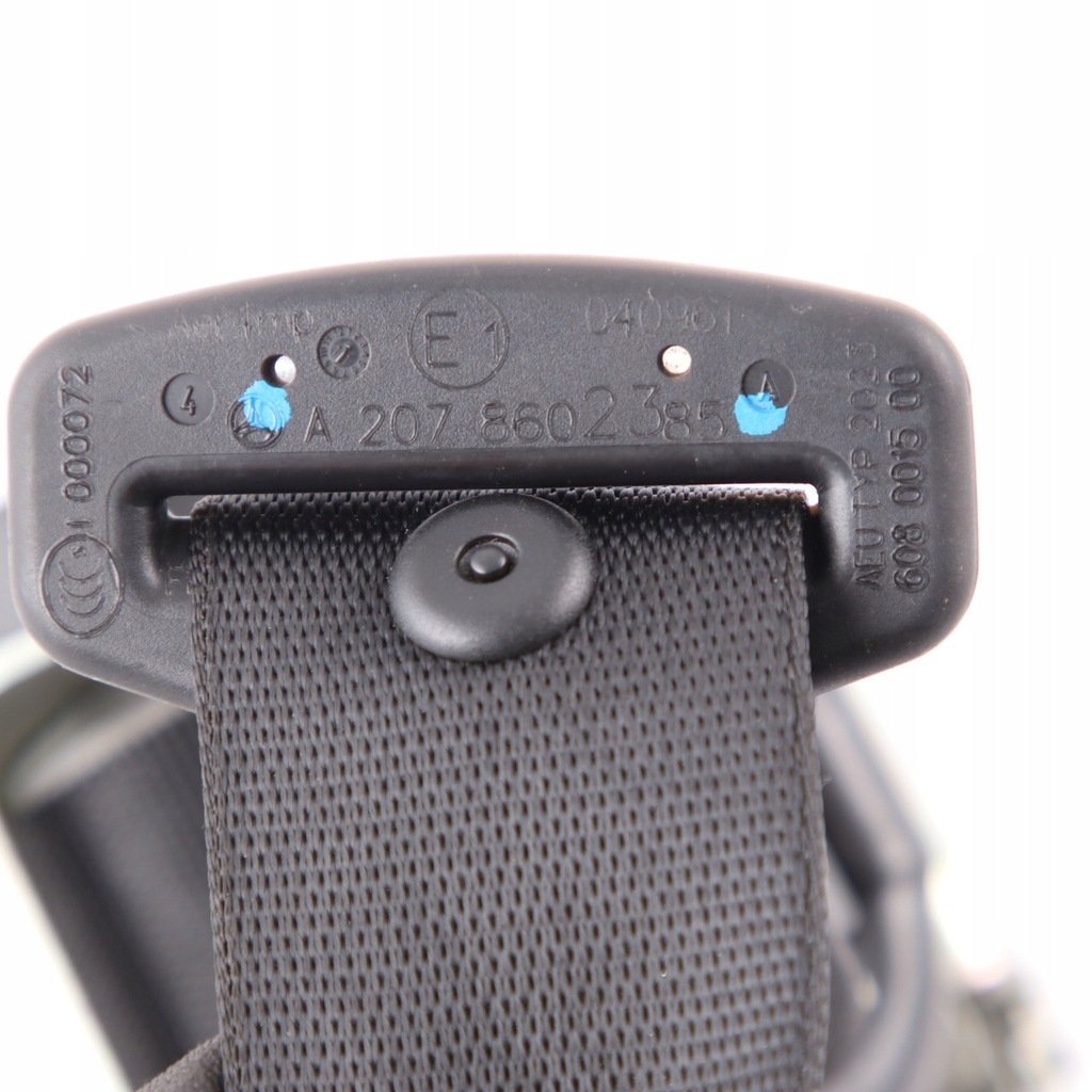 фото №10, Mercedes w207 c207 pas безопасности задняя задний