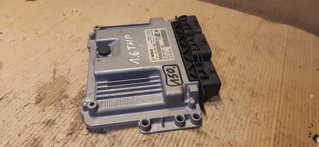 фото №5, Бортовой компьютер блок управления двигателя 1.6thp ecu citroen ds4 9675799180