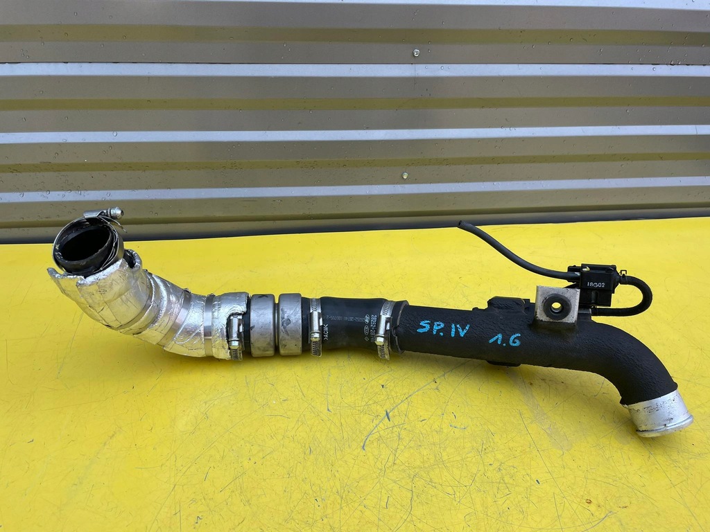 фото №4, Kia sportage iv труба шланг інтеркулер