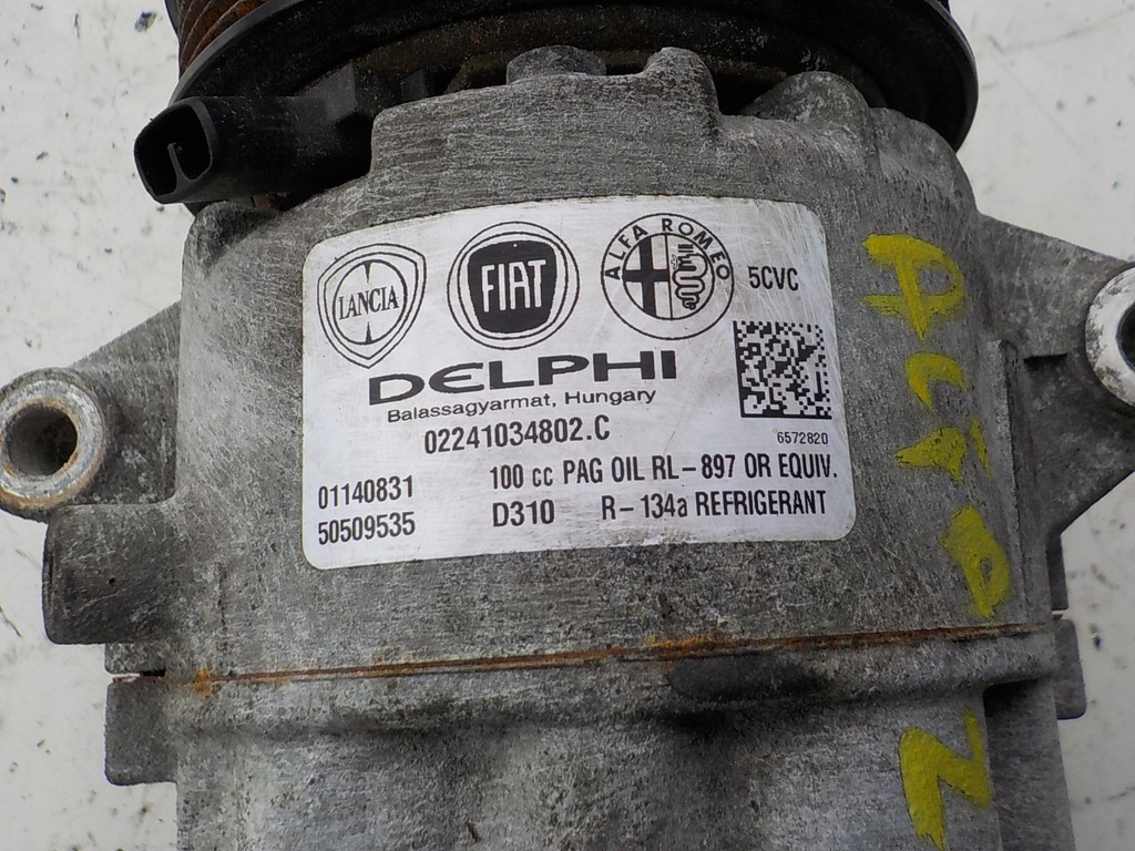 фото №7, Alfa romeo giulietta 2.0 jtdm компресор кондиціонера 50509535