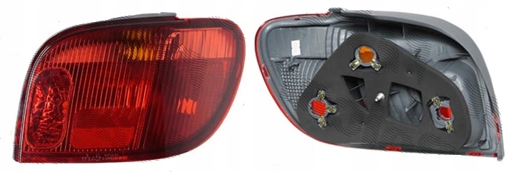 фото №1, Лампа toyota yaris 04.03-12.05 задня права