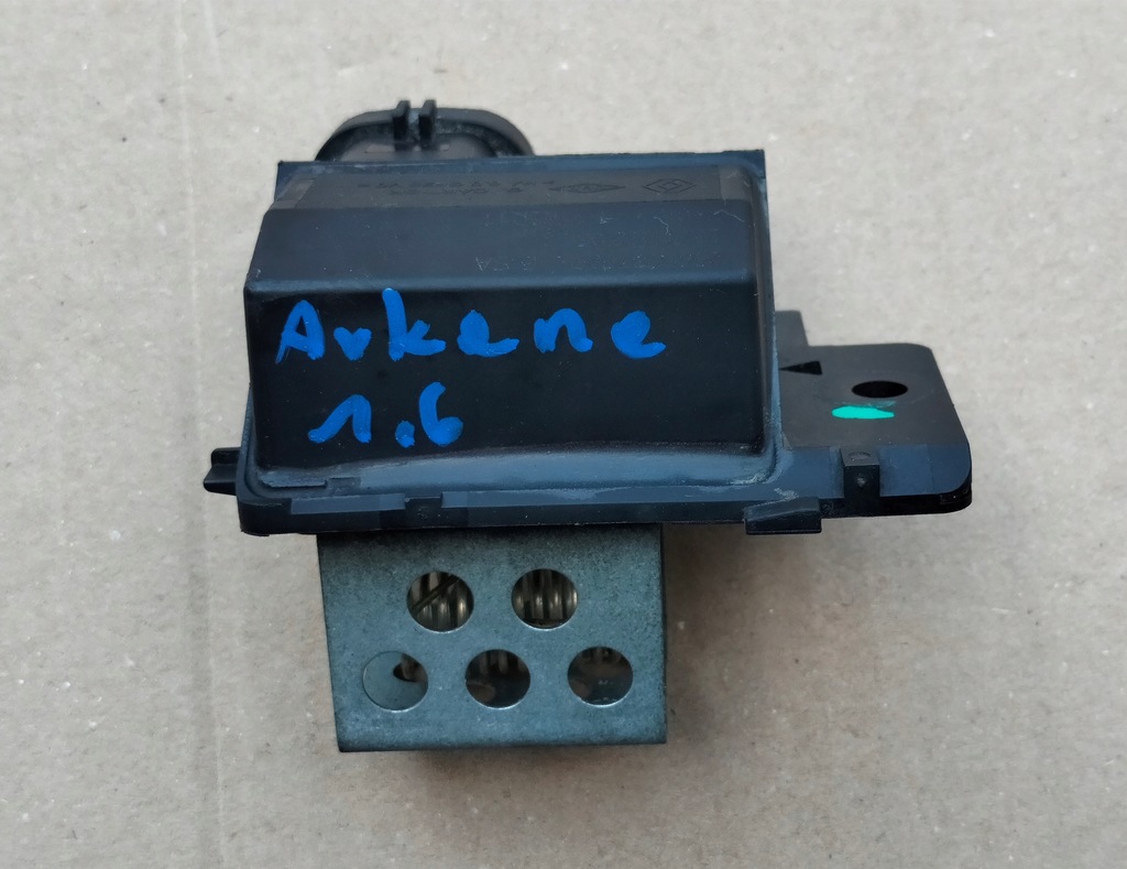 фото №1, Renault arkana резистор вентилятора радиатора