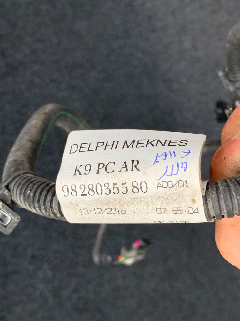 фото №2, Combo rifter berlingo электропроводка жгут pdc задняя